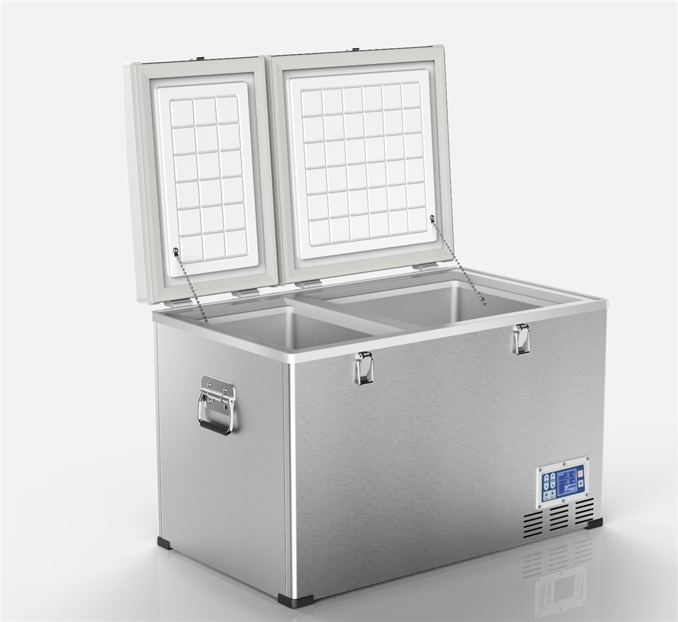 80L/100L/125L Chest Fridge Double Door